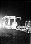 Hoornsediep oude brug bij nacht